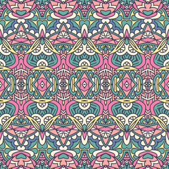 Tribal vintage abstract geometric ethnic boho seamless pattern ornamental