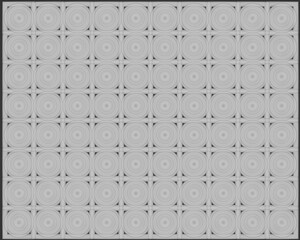 gray pattern with unique shapes inside