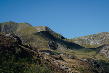 Mountains in Snowdonia National Park