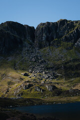 Mountains in Snowdonia National Park