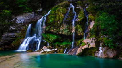 waterfall in the forest