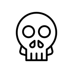 skull  vector icon
