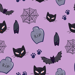 Dark Pattern with Hallowen