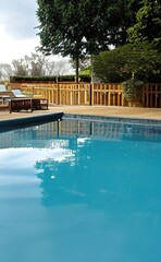 swimming pool in hotel