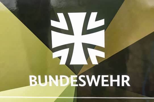 Logo from German Army BUNDESWEHR with Iron Cross