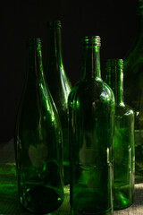 glas green bottle