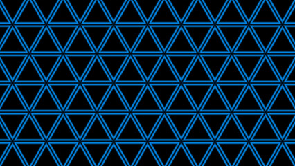 ネオンの三角形タイル背景