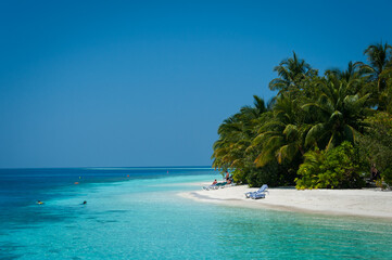 Tough day for island life in the Maldives