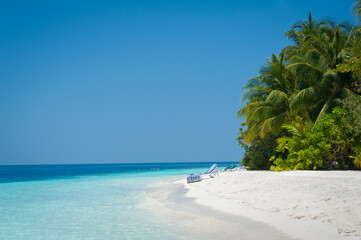 Tough day for island life in the Maldives