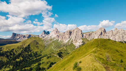 Dolomite Alps in Italy