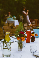 christmas table setting