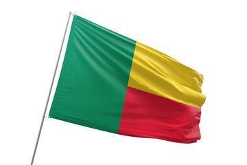 Transparent flag of benin