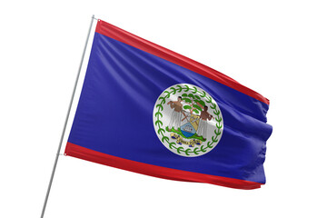 Transparent flag of belize