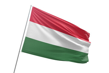 Transparent flag of hungary