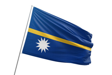Transparent flag of nauru