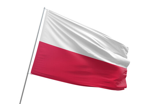 Transparent flag of poland