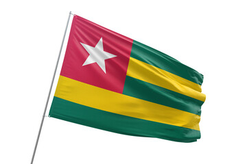 Transparent flag of togo