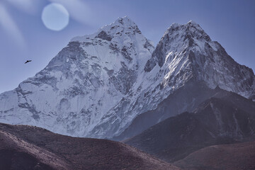 Fototapeta premium Everest Base Camp Trek, Sagarmatha National Park, Nepal.