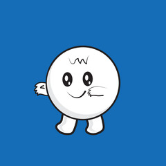 character of cartoon doodle.