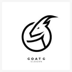 GOAT logo design illustration for business