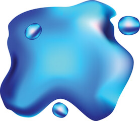 Simple liquid background vector suitable for landing page presentation and logo