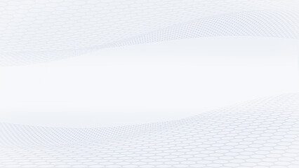 Elegant white gray modern bright halftone dots art background and wallpaper. Business design. 3D Rendering