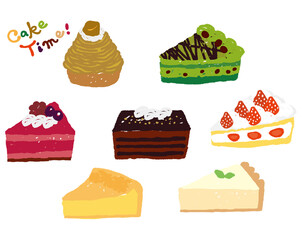 ケーキのイラスト