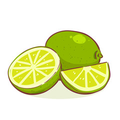 Lemon natural fruit hand drawn cartoon illustration