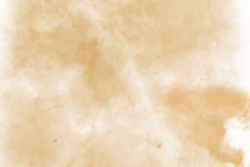 Coffee stain textured on white background