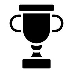 trophy glyph icon