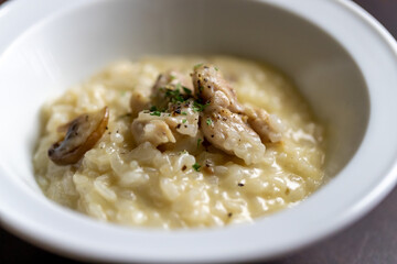 ボルチーニクリームリゾット