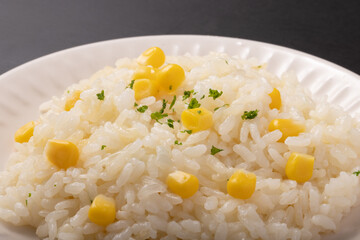 バターコーンライス