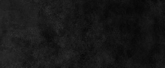 Black stone concrete texture background, dark grey black cement for background marbled stone wall or rock industrial texture in website banner header backdrop design, Black dark black grunge textured.