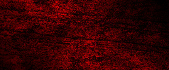 Red textured concrete wall background, grunge texture effect, realistic red abstract background 
dark red wall texture background. halloween, scary, red and black grunge with scratches background.