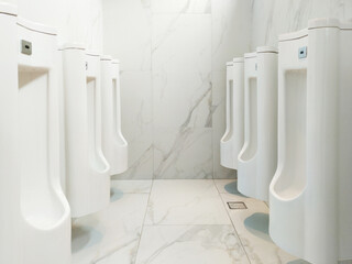 Wall-hung toilet bowl urinals