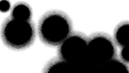 黒い光の玉　背景　壁紙　漫画