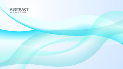Abstract fluid blue color background vector