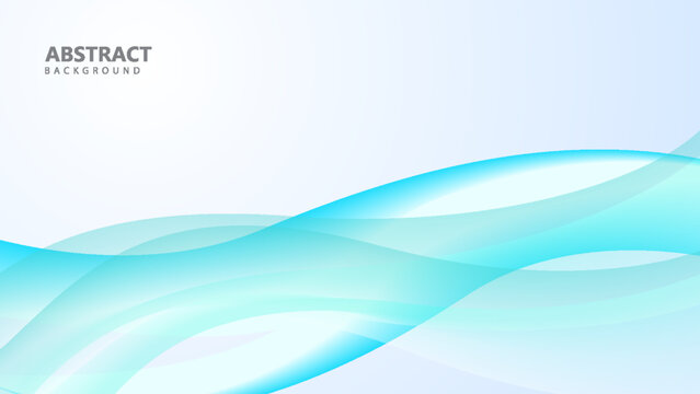 Abstract fluid blue color background vector