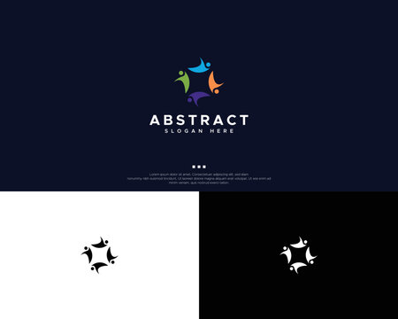 Abstract logo design template