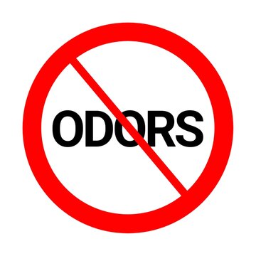 Forbidden Sign, No Odors Sign Icon 