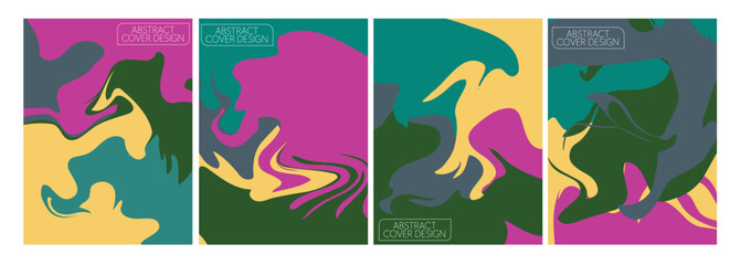 Colorful gradient collection background. Soft Color trendy, Modern screen vector, Nature backdrop. illustration for graphic design, banner, poster, mobile app, dynamic cover, blurred Abstract bright