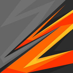 Minimalist background with gradient triangular and arrow pattern and with some copy space area