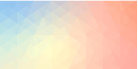 triangulation background with gradient color - obrazy, fototapety, plakaty