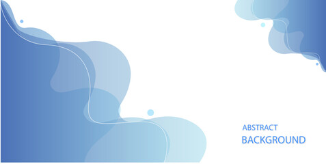 blue background banner with curve