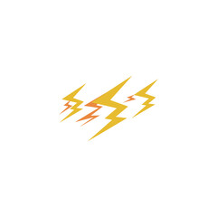 thunder weather vector illustration