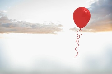 Obraz na płótnie Canvas Balloon in the sky