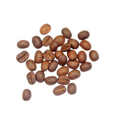 coffee beans isolated on transparent background png file