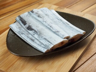 신선한 해산물 갈치, 요리재료