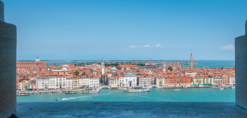 Vue de Venise depuis San Maggiore.