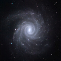 Spiral Galaxy NGC 1042. Elements of this picture furnished by ESO
